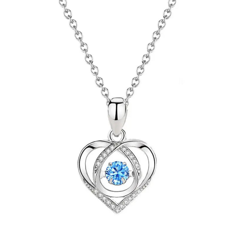 Beating Heart Necklace Women&