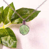 Ladies New Popular Luminous Glass Necklace Jewelry and Clovers