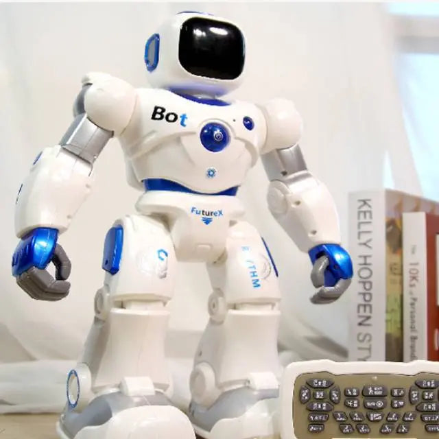 Early Education Remote Control Touch Mobile Phone APP Gravity Sensor Remote Control Robot Jewelry and Clovers