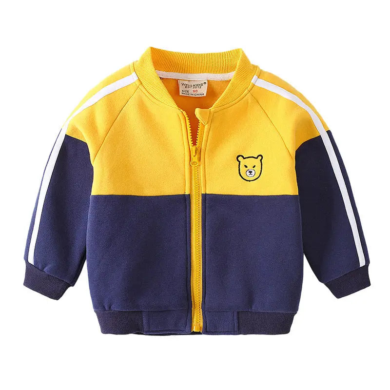 Baseball Uniform Cute Boy Jacket Kid Boy Jewelry and Clovers