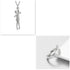 Love Hug Necklace Unisex Men Women Couple Jewelry Simple Temperament Clavicle Chain Valentines Day Lover Gifts Jewelry and Clovers