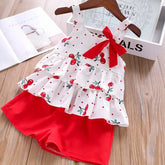 Children clothes set Jewelry and Clovers