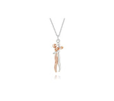Love Hug Necklace Unisex Men Women Couple Jewelry Simple Temperament Clavicle Chain Valentines Day Lover Gifts Jewelry and Clovers