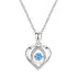Beating Heart Necklace Women&