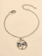 Gold Silver Chain Dragonfly Charm Bracelet