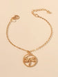 Gold Silver Chain Dragonfly Charm Bracelet