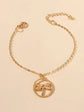 Gold Silver Chain Dragonfly Charm Bracelet