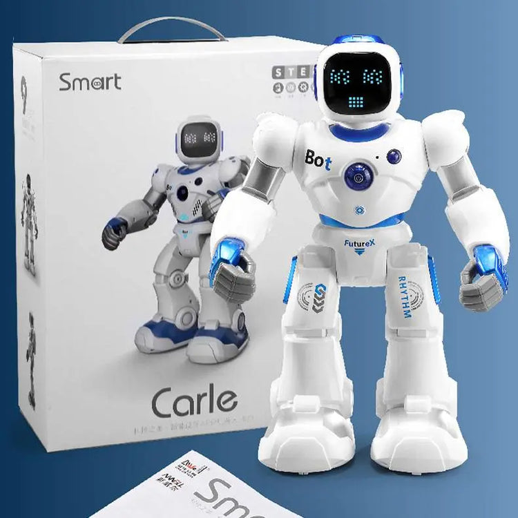 Early Education Remote Control Touch Mobile Phone APP Gravity Sensor Remote Control Robot Jewelry and Clovers