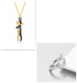 Love Hug Necklace Unisex Men Women Couple Jewelry Simple Temperament Clavicle Chain Valentines Day Lover Gifts Jewelry and Clovers