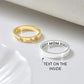 Family Birth Month Flowers Ring