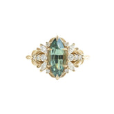 Versatile Minimalist Chanel-inspired Ring With Zircon Inlay Ashley and Clovers