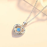 Beating Heart Necklace Women&
