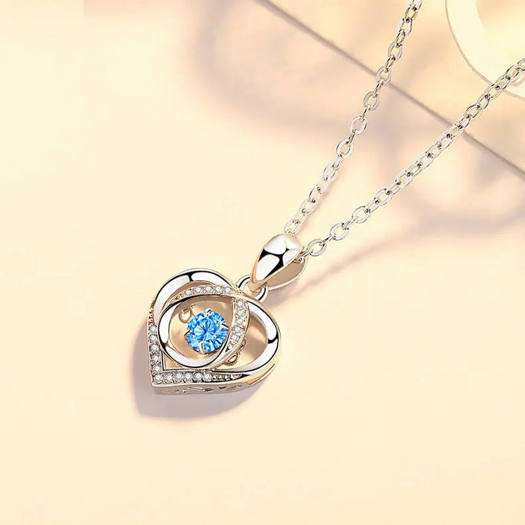 Beating Heart Necklace Women&