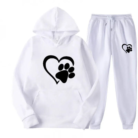 Mens And Womens Printed Hoodie Sets For Fall And Winter Jewelry and Clovers