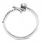 High polished (no plating) Stainless Steel Ring with AAA Grade