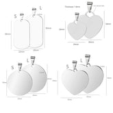Custom Photo Heart Necklace-A Memory You Can Wear Jewelry and Clovers