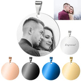 Custom Photo Heart Necklace-A Memory You Can Wear Jewelry and Clovers