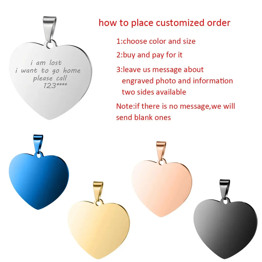 Custom Photo Heart Necklace-A Memory You Can Wear Jewelry and Clovers