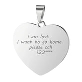 Custom Photo Heart Necklace-A Memory You Can Wear Jewelry and Clovers