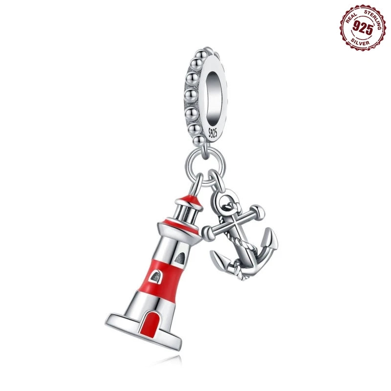 MISEFF New Original Bracelet 925 Sterling Silver Lovely Angel Girl Charms Beads For Jewelry Gifts