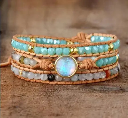 3X Mixed Wrap Bracelet Display Box Apple Watch Band Jewelry and Clovers
