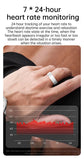 Smart Ring Bluetooth 5.1 Sleep Camera Remote Control Multiple Exercise Modes Wearable Fitness Ring Jewelry and Clovers