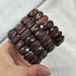 Natural Stone 8*14mm  Faceted Bracelets Lapis Labradorite Crystal  Red Jasper Agate Howlite Rhodonite Unakite For Wholesale Jewelry and Clovers
