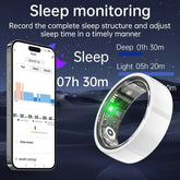 Smart Ring Bluetooth 5.1 Sleep Camera Remote Control Multiple Exercise Modes Wearable Fitness Ring Jewelry and Clovers