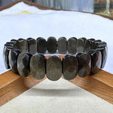 Natural Stone 8*14mm  Faceted Bracelets Lapis Labradorite Crystal  Red Jasper Agate Howlite Rhodonite Unakite For Wholesale Jewelry and Clovers