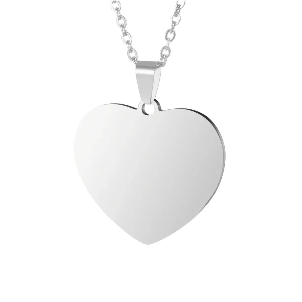 Custom Photo Heart Necklace-A Memory You Can Wear Jewelry and Clovers