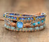 3X Mixed Wrap Bracelet Display Box Apple Watch Band Jewelry and Clovers