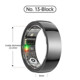 Smart Ring Bluetooth 5.1 Sleep Camera Remote Control Multiple Exercise Modes Wearable Fitness Ring Jewelry and Clovers