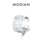 MODIAN 1PC Ear Cuff 925 Sterling SILVER Luxury Punk Geometric Clip Earrings Stackable Trendy Party Jewelry For Women: Girls Gift Jewelry and Clovers