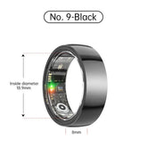 Smart Ring Bluetooth 5.1 Sleep Camera Remote Control Multiple Exercise Modes Wearable Fitness Ring Jewelry and Clovers