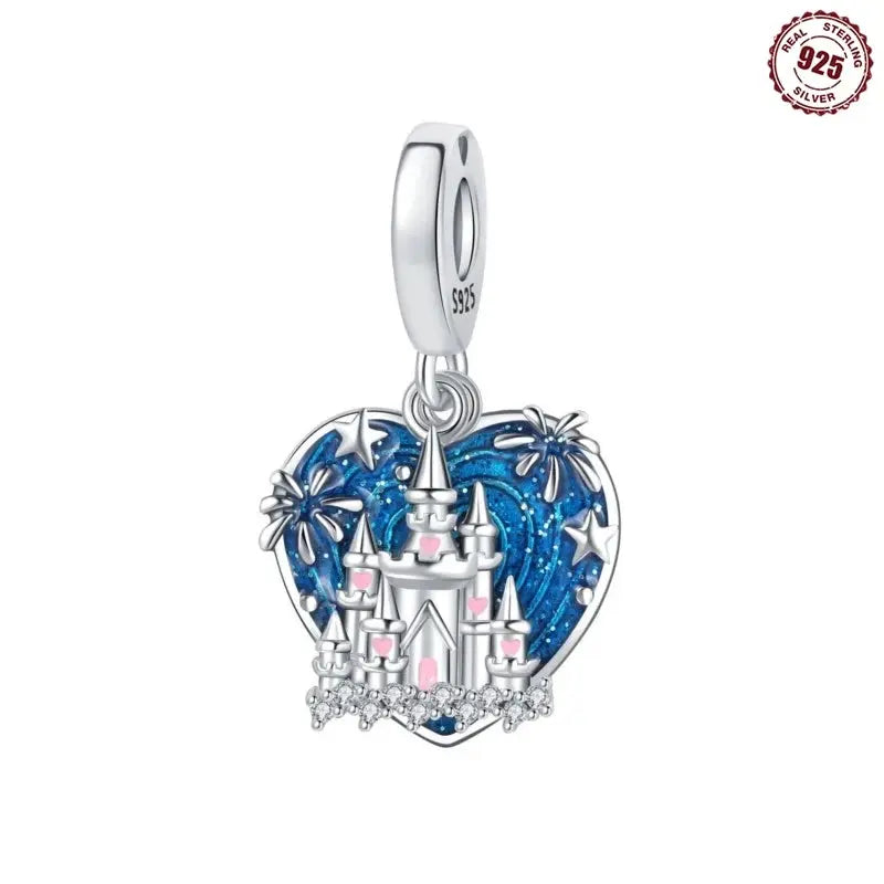 MISEFF New Original Bracelet 925 Sterling Silver Lovely Angel Girl Charms Beads For Jewelry Gifts Jewelry and Clovers