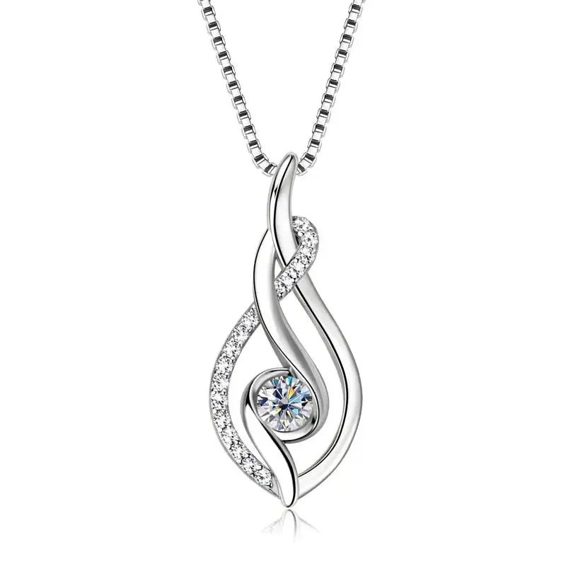Women Fashion Accessories Teardrop Style Necklace Jewelry and Clovers
