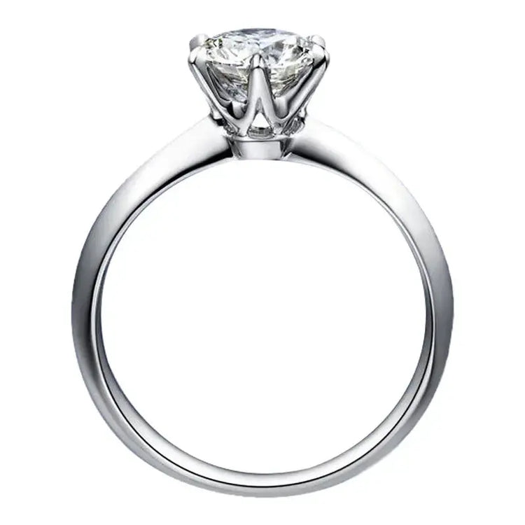 Hot New Luxury 925 Sterling Silver 1-3 Ct Real Moissanite Rings Wholesale Jewelry and Clovers