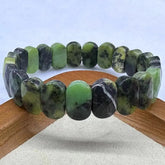 Natural Stone 8*14mm  Faceted Bracelets Lapis Labradorite Crystal  Red Jasper Agate Howlite Rhodonite Unakite For Wholesale Jewelry and Clovers