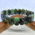 Natural Stone 8*14mm  Faceted Bracelets Lapis Labradorite Crystal  Red Jasper Agate Howlite Rhodonite Unakite For Wholesale Jewelry and Clovers