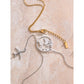 Yhpup New Arrivals Unique Creative Map Plane Pendant Necklace Gift Distinctive Stainless Steel Waterproof Jewellery Accessories Jewelry and Clovers