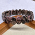 Natural Stone 8*14mm  Faceted Bracelets Lapis Labradorite Crystal  Red Jasper Agate Howlite Rhodonite Unakite For Wholesale Jewelry and Clovers