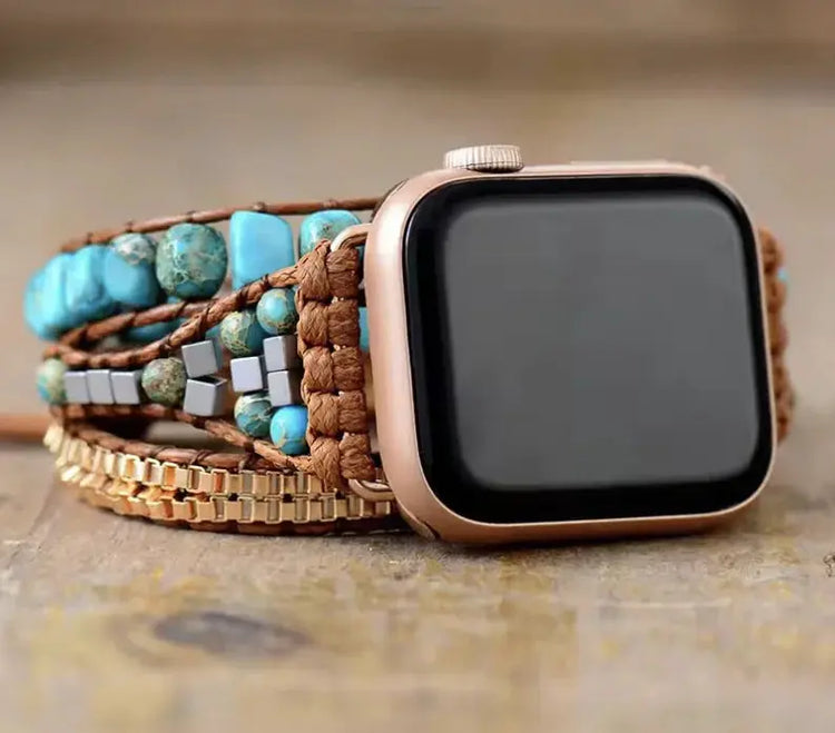 3X Mixed Wrap Bracelet Display Box Apple Watch Band Jewelry and Clovers