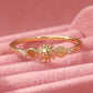 3pcs/set Retro Handmade Star and Moon Shaped Ring, Inlaid with Ring