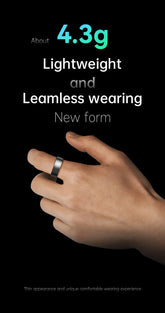 Smart Ring Bluetooth 5.1 Sleep Camera Remote Control Multiple Exercise Modes Wearable Fitness Ring Jewelry and Clovers