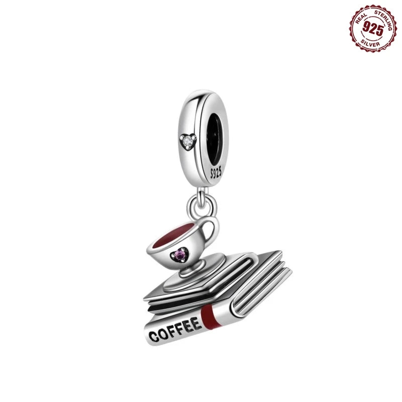 MISEFF New Original Bracelet 925 Sterling Silver Lovely Angel Girl Charms Beads For Jewelry Gifts