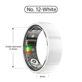 Smart Ring Bluetooth 5.1 Sleep Camera Remote Control Multiple Exercise Modes Wearable Fitness Ring Jewelry and Clovers