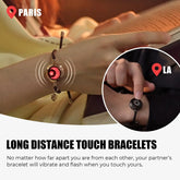 Totwoo Touch Single Bracelet - Long Distance Touch Bracelet Light up and Vibration Relationship Love Baracelet SMART BRACELET JEWELRY Jewelry and Clovers