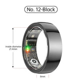 Smart Ring Bluetooth 5.1 Sleep Camera Remote Control Multiple Exercise Modes Wearable Fitness Ring Jewelry and Clovers