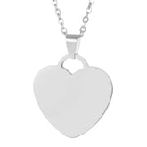 Custom Photo Heart Necklace-A Memory You Can Wear Jewelry and Clovers
