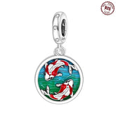 MISEFF New Original Bracelet 925 Sterling Silver Lovely Angel Girl Charms Beads For Jewelry Gifts Jewelry and Clovers